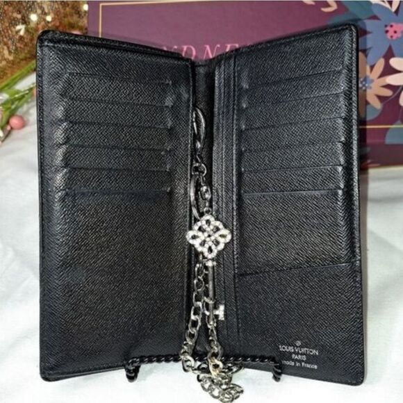 Louis Vuitton Damier Graphite Long Bifold Card Wallet PRESTINE with dust… - Picture 3 of 14